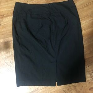 Black pencil skirt size 14